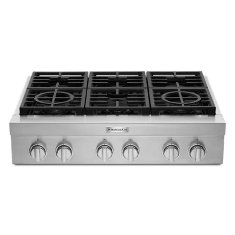 KitchenAid® 30'' 4-Burner Commercial-Style Gas Rangetop