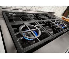 KitchenAid 48'' Smart Commercial-Style Gas Range with Griddle