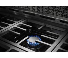 KitchenAid 48'' Smart Commercial-Style Gas Range with Griddle