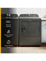 7.0 Cu. Ft. Whirlpool® Top Load Electric Dryer with Moisture Sensor