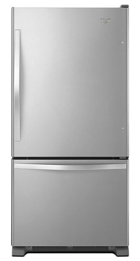 33-inches wide Bottom-Freezer Refrigerator with SpillGuard™ Glass Shelves - 22 cu. ft