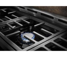 KitchenAid 48'' Smart Commercial-Style Gas Range with Griddle