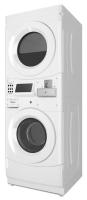 Commercial Gas Stack Washer/Dryer, Coin Equipped