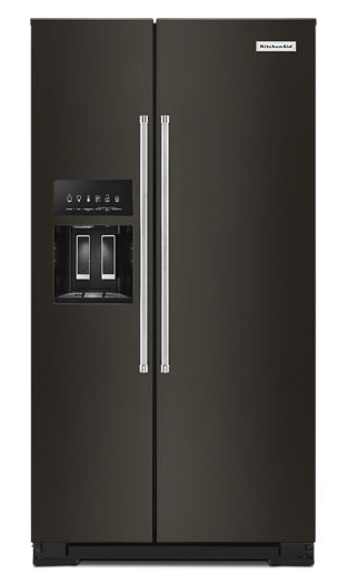 19.9 cu ft. Counter-Depth Side-by-Side Refrigerator with Exterior Ice and Water and PrintShield™ finish