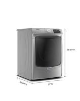 Front Load Gas Dryer with Extra Power and Quick Dry Cycle - 7.3 cu. ft