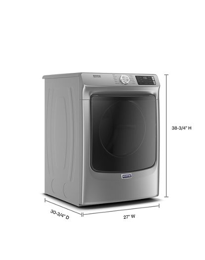 Front Load Gas Dryer with Extra Power and Quick Dry Cycle - 7.3 cu. ft