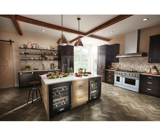 KitchenAid 48'' Smart Commercial-Style Gas Range with Griddle