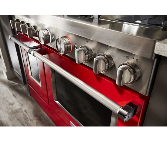 KitchenAid 48'' Smart Commercial-Style Dual Fuel Range with Griddle