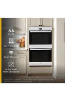 8.6 Total Cu. Ft. Double Wall Oven with Air Fry When Connected
