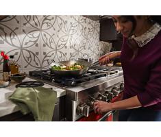 KitchenAid 48'' Smart Commercial-Style Dual Fuel Range with Griddle