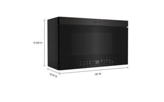 Air Fry Over- the-Range Oven with Flush Built-in Design