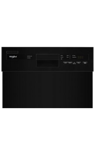 Small-Space Compact Dishwasher with Stainless Steel Tub.