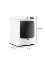 Front Load Gas Dryer with Extra Power and Quick Dry Cycle - 7.3 cu. ft