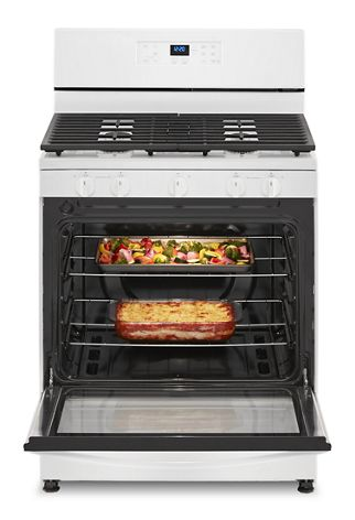 5.1 Cu. Ft. Freestanding Gas Range with Edge to Edge Cooktop