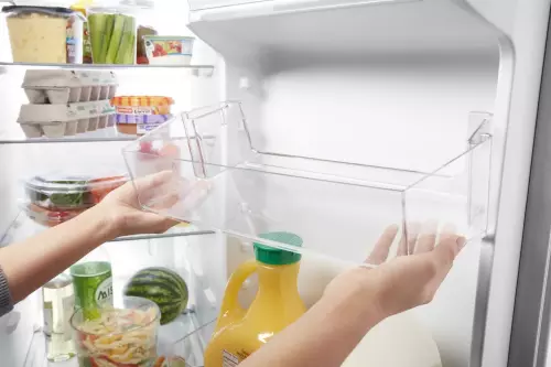 33-inch Wide Side-by-Side Refrigerator - 21 cu. ft.