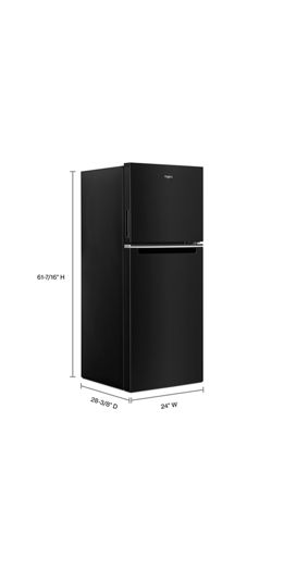24-inch Wide Small Space Top-Freezer Refrigerator - 11.6 cu. ft.