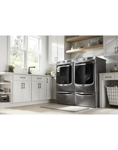 Smart Front Load Electric Dryer with Extra Power and Advanced Moisture Sensing Plus - 7.3 cu. ft.