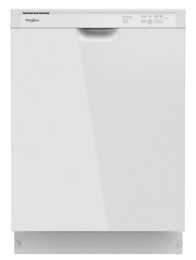 Quiet Dishwasher with Heated Dry and Factory-Installed Power Cord