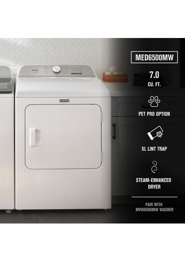 Pet Pro Top Load Electric Dryer - 7.0 cu. ft.