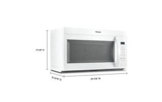 30’ W 1.7 cu. ft Over the range Microwave with 1000-Watts Cooking Power