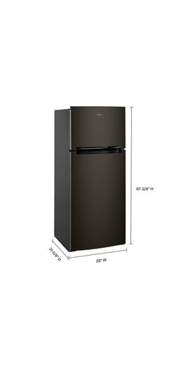 28-inch Wide Refrigerator Compatible With The EZ Connect Icemaker Kit - 18 Cu. Ft.