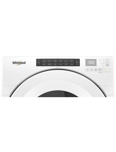 7.4 cu.ft Front Load Heat Pump Dryer with Intiutitive Touch Controls, Advanced Moisture Sensing
