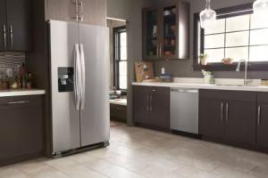 36-inch Wide Side-by-Side Refrigerator - 25 cu. ft
