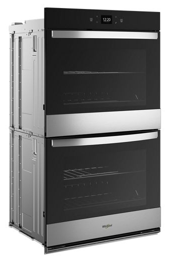 8.6 Total Cu. Ft. Double Wall Oven with Air Fry When Connected