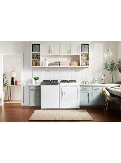 7.0 Cu. Ft. Whirlpool® Top Load Gas Dryer with Moisture Sensor
