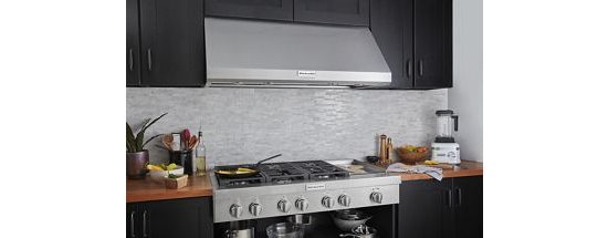 48'' 585 or 1170 CFM Motor Class Commercial-Style Wall-Mount Canopy Range Hood