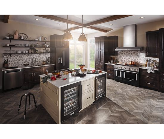 KitchenAid 48'' Smart Commercial-Style Dual Fuel Range with Griddle