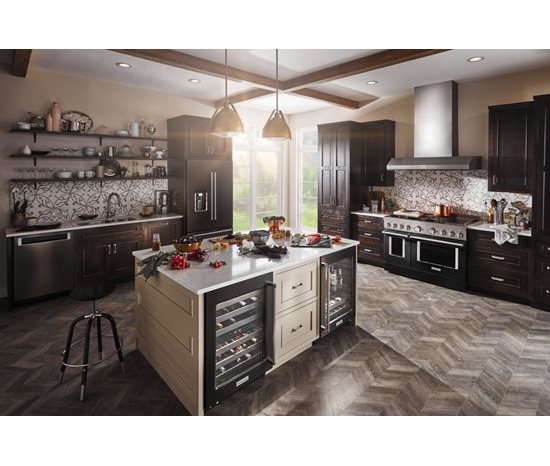 KitchenAid 48'' Smart Commercial-Style Gas Range with Griddle