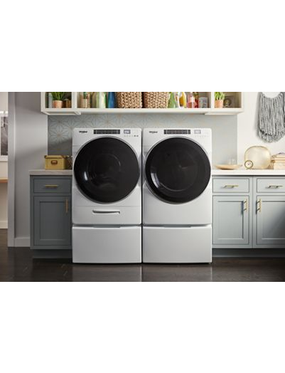 7.4 cu. ft. Front Load Gas Dryer with Steam Cycles