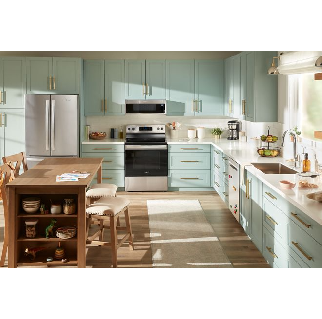 30-inch Electric Range with Steam Clean
