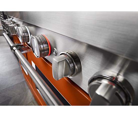 KitchenAid 48'' Smart Commercial-Style Gas Range with Griddle