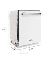 Third Level Utensil Rack Dishwasher with 30+ Total Wash Jets, 39 dBA