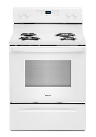 4.8 cu. ft. Electric Range with Keep Warm setting.