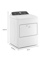 7.0 Cu. Ft. Top Load Gas Moisture Sensing Dryer