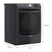 Smart Pet Pro Front Load Gas Dryer - 7.4 CU. FT.