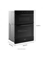 6.4 Total Cu. Ft. Combo Wall Oven with Air Fry When Connected
