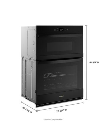 6.4 Total Cu. Ft. Combo Wall Oven with Air Fry When Connected