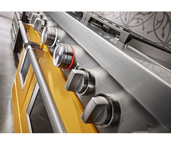 KitchenAid 48'' Smart Commercial-Style Dual Fuel Range with Griddle