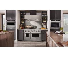 KitchenAid 48'' Smart Commercial-Style Dual Fuel Range with Griddle