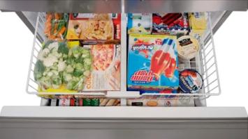 36- Inch Wide French Door Refrigerator with PowerCold® Feature - 25 Cu. Ft.