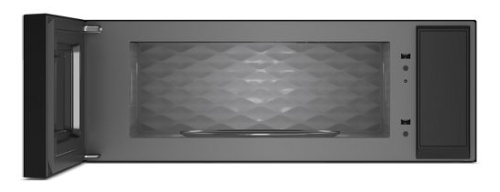 1.1 cu. ft. Smart Low Profile Microwave Hood Combination with 450 CRM 4-Speed Venting