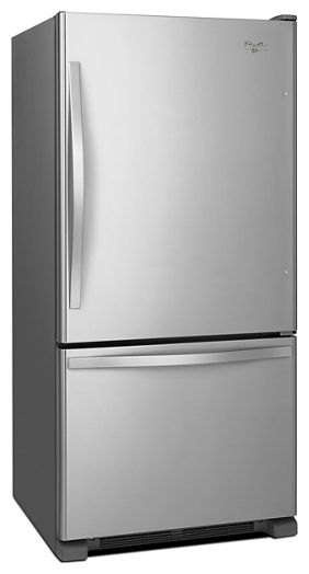 33-inches wide Bottom-Freezer Refrigerator with SpillGuard™ Glass Shelves - 22 cu. ft