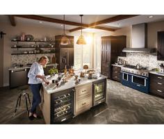KitchenAid 48'' Smart Commercial-Style Gas Range with Griddle