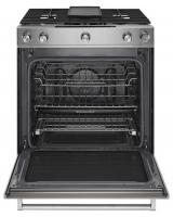 30-Inch 5-Burner Dual Fuel Convection Slide-In Range with Baking Drawer