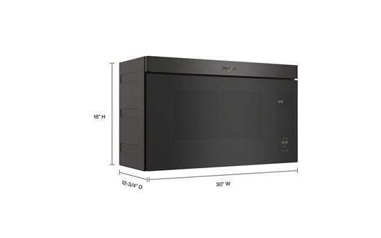 1.1 Cu. Ft. Flush Mount Microwave with Turntable-Free Design