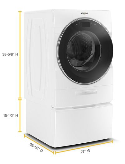 5.0 cu. ft. Smart Front Load Washer with Load & Go™ XL Plus Dispenser